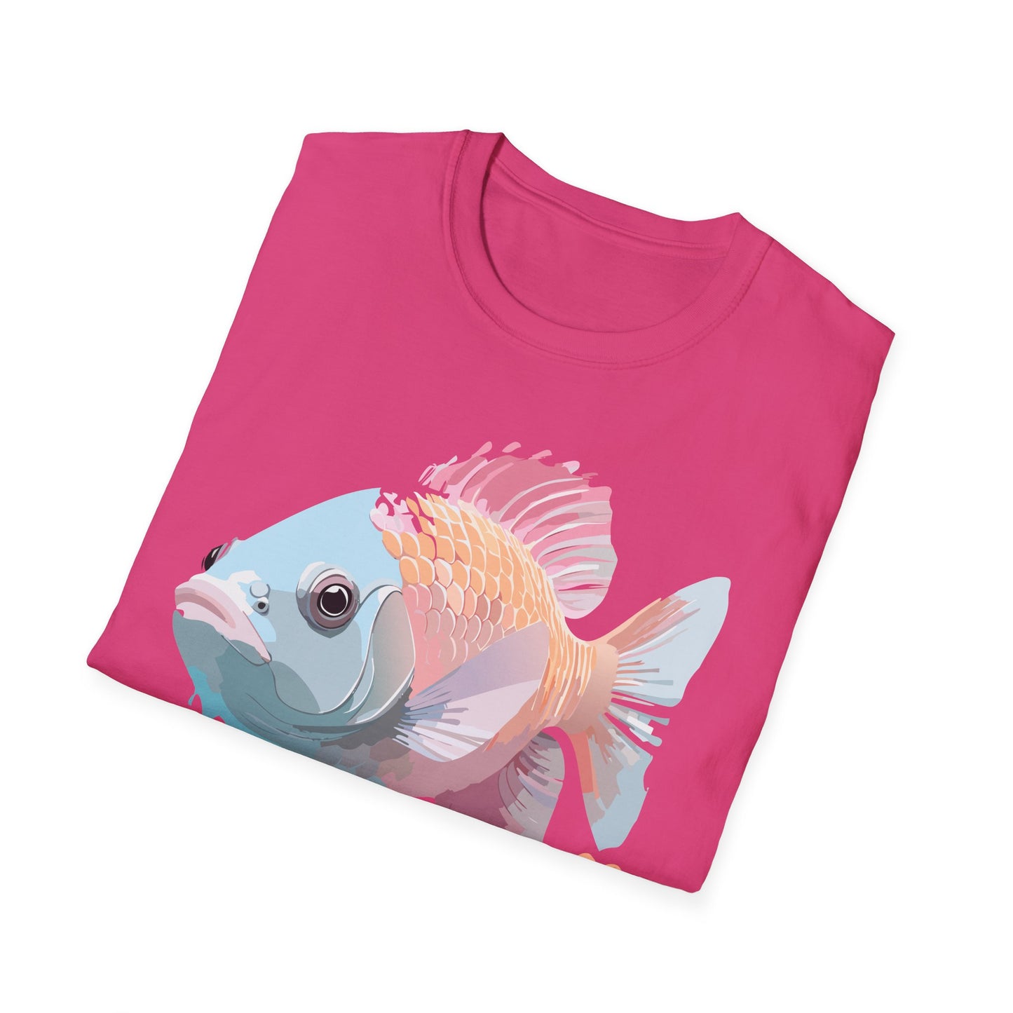 Copy of Fish Art Design Shirt, T Shirt with Fish, Graphic Shirt, Tee Shirt with Graphic Design, Shirt with Fish Graphic Art