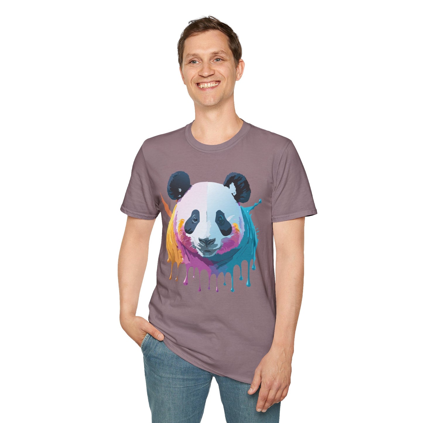 Panda Shirt, T Shirt with Panda, Animal Shirt, Tee Shirt with Animals