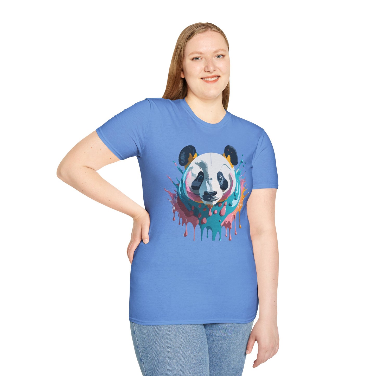 Panda Shirt, T Shirt with Panda, Animal Shirt, Tee Shirt with Animals