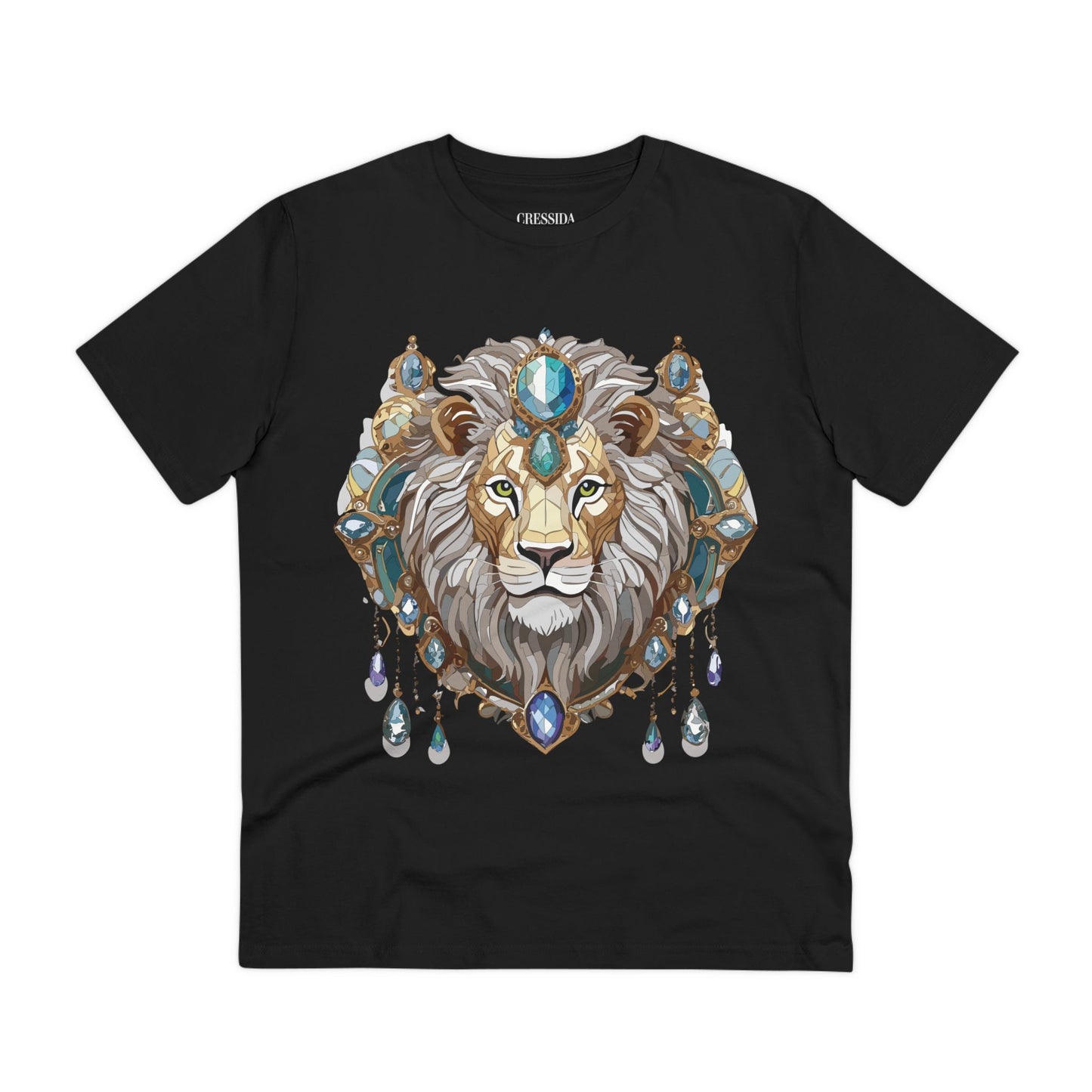 Organic T-shirt with Animals - Lion