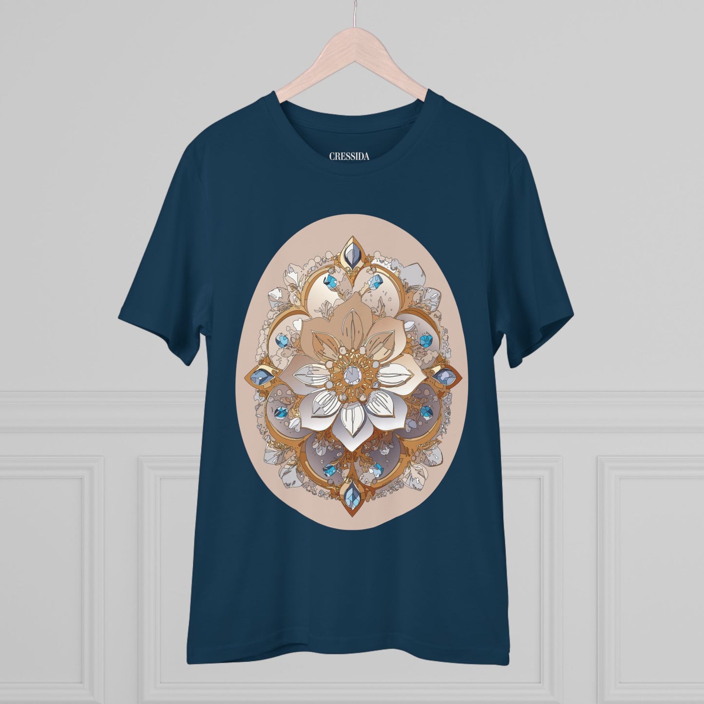 Organic T-shirt with Flower