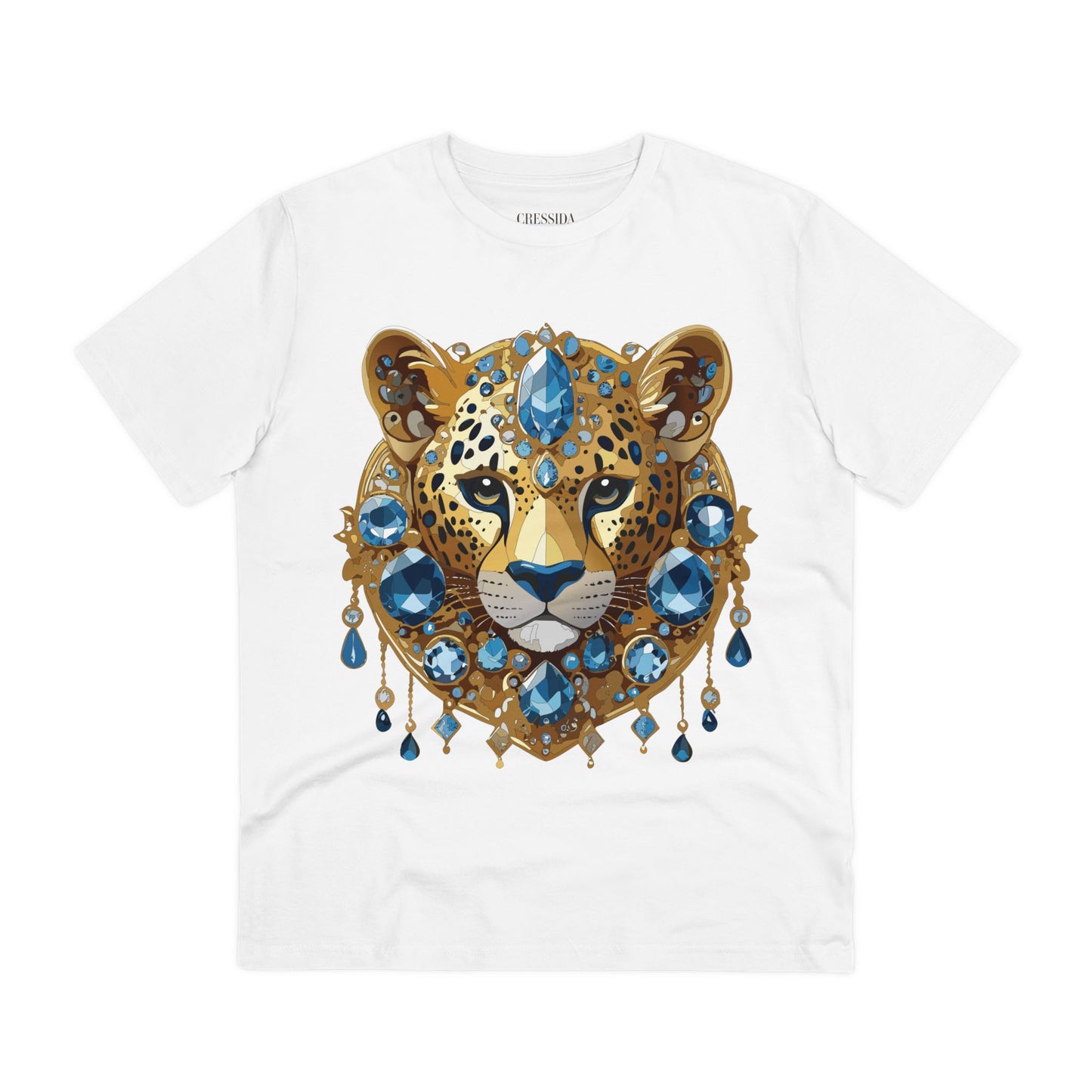 Organic T-shirt with Animals - Cheetah