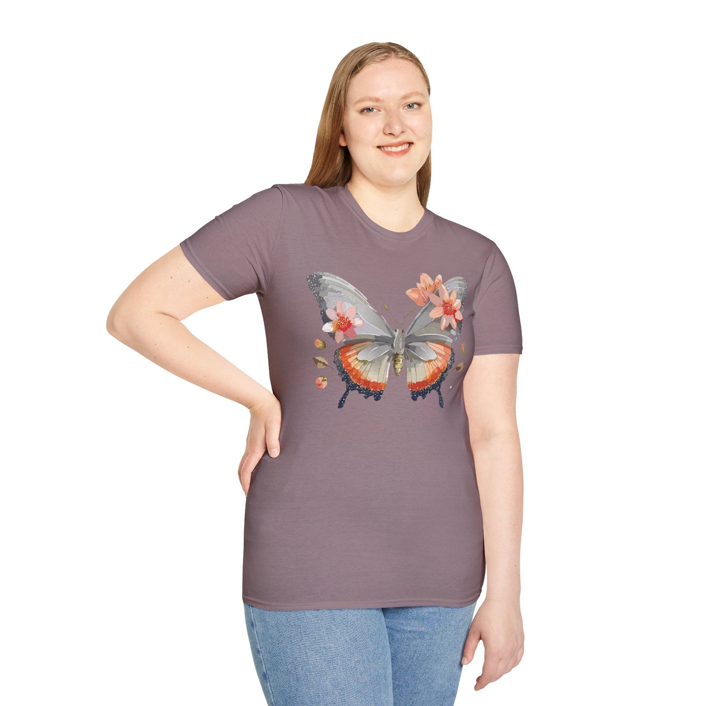 Butterfly Shirt, T Shirt with Butterfly, Monarch Shirt