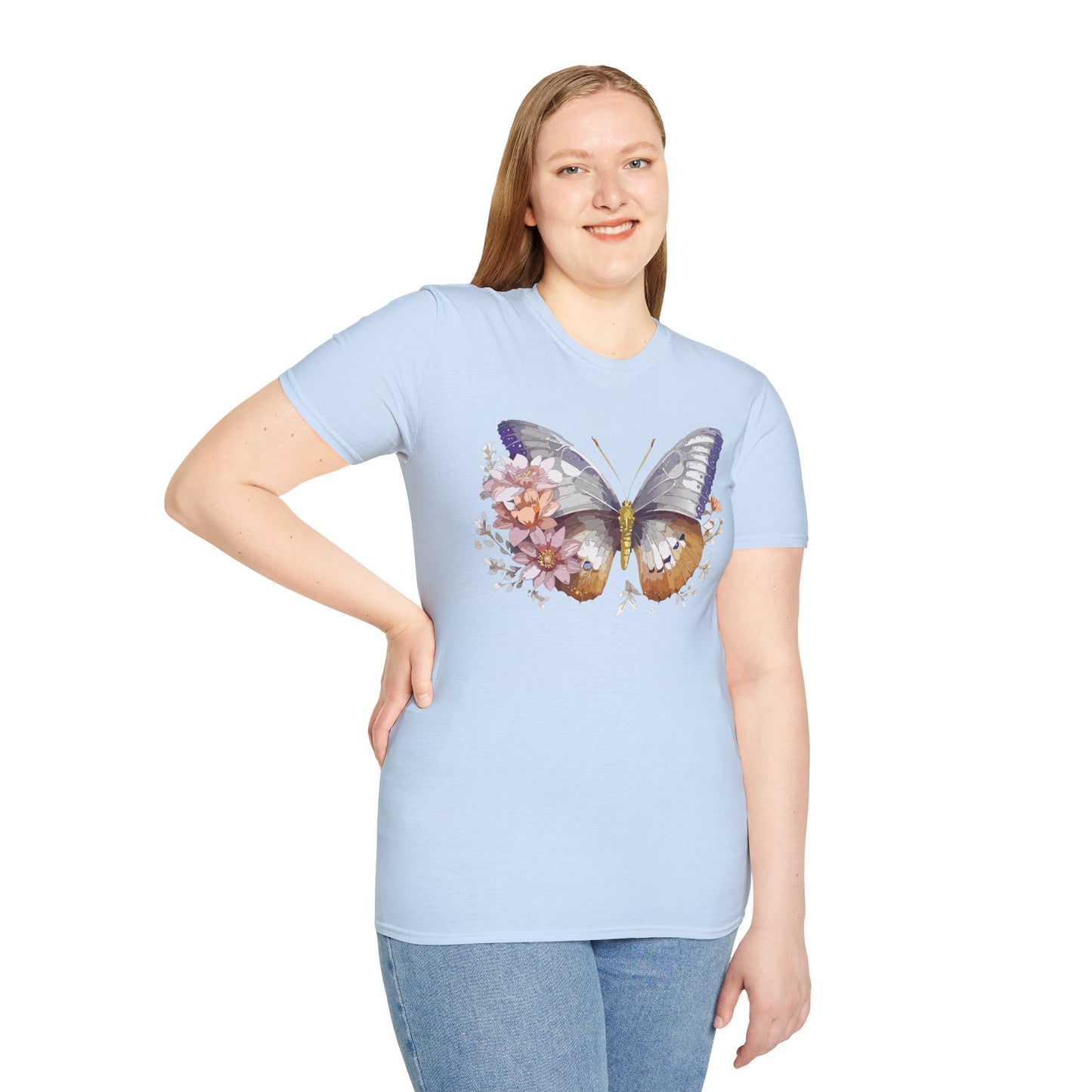 Butterfly Shirt, T Shirt with Butterfly, Monarch Shirt