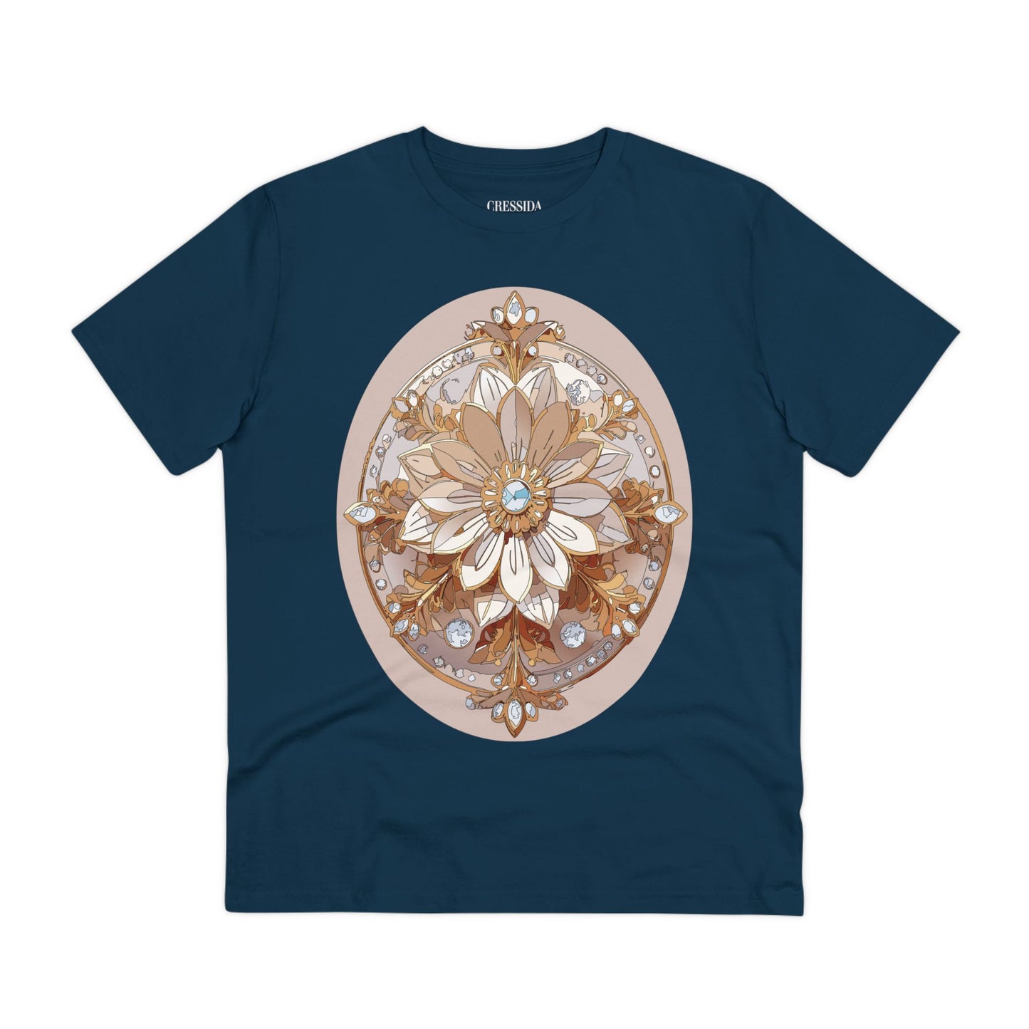 Organic T-shirt with Flower