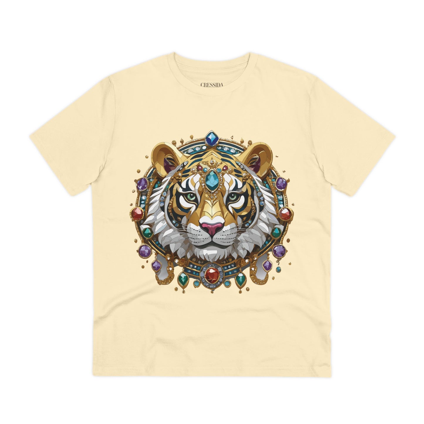 Organic T-shirt with Animals - Tiger