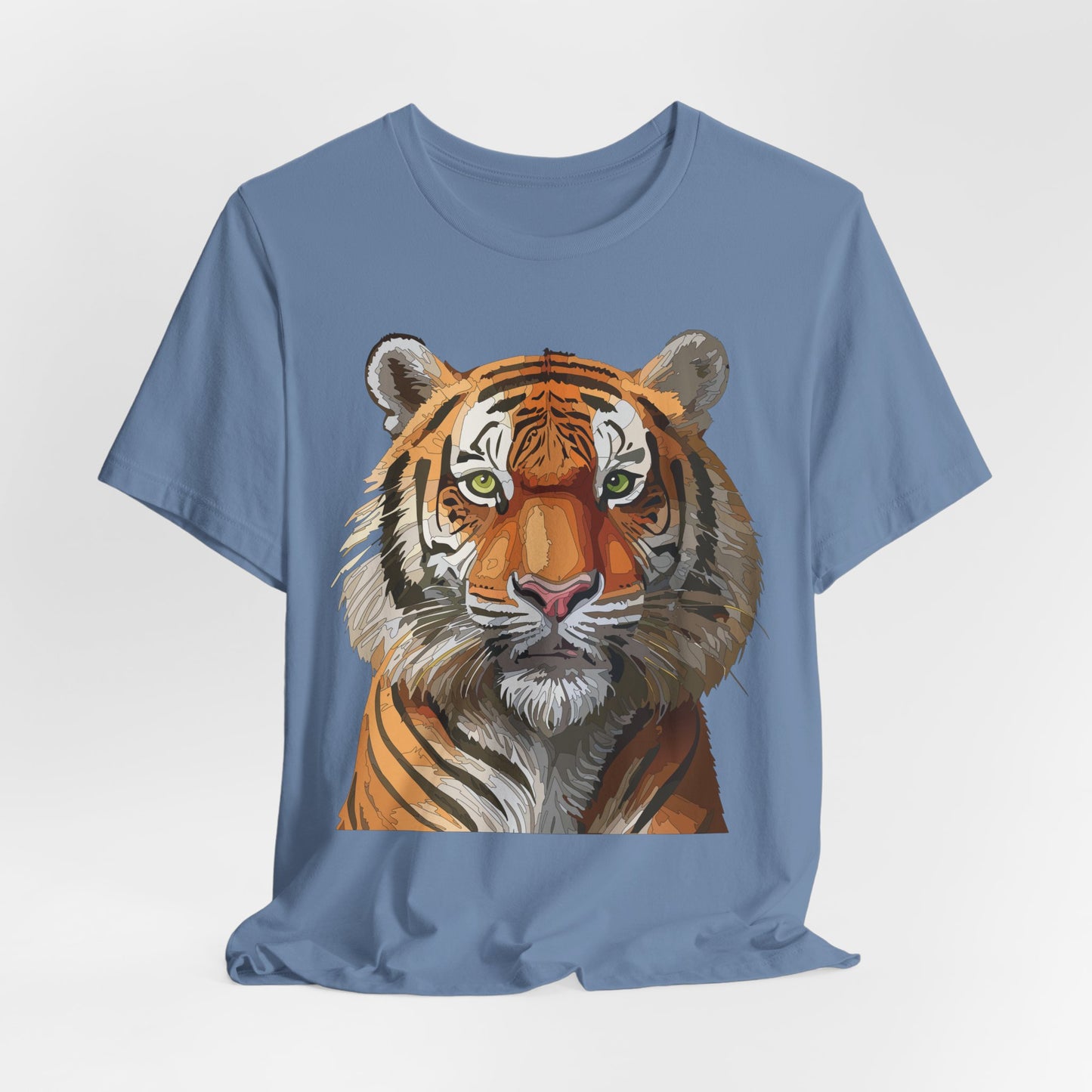 Unisex Animal Shirt, Tee Shirt with Animals, Art Design Tee Shirt, Wild Animals Shirt