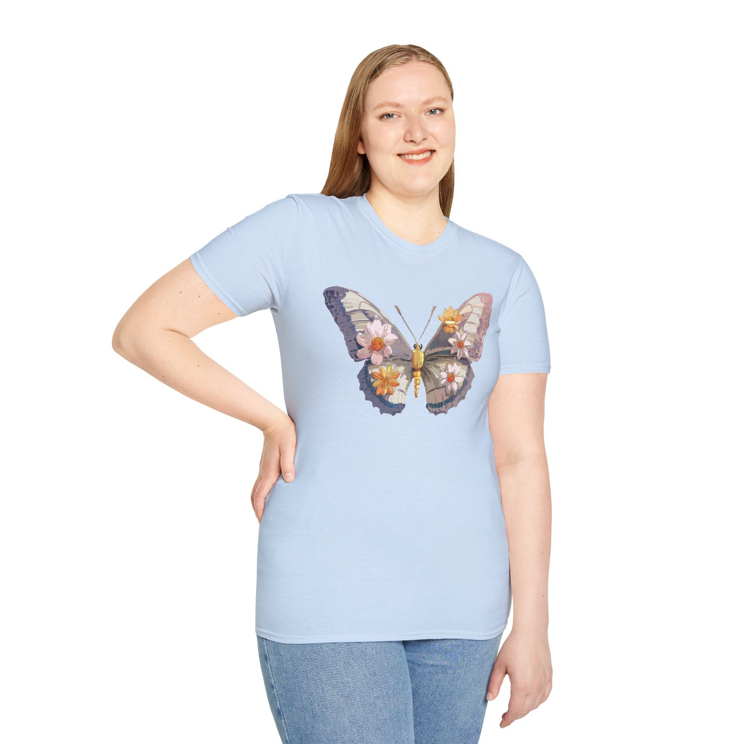 Butterfly Shirt, T Shirt with Butterfly, Monarch Shirt