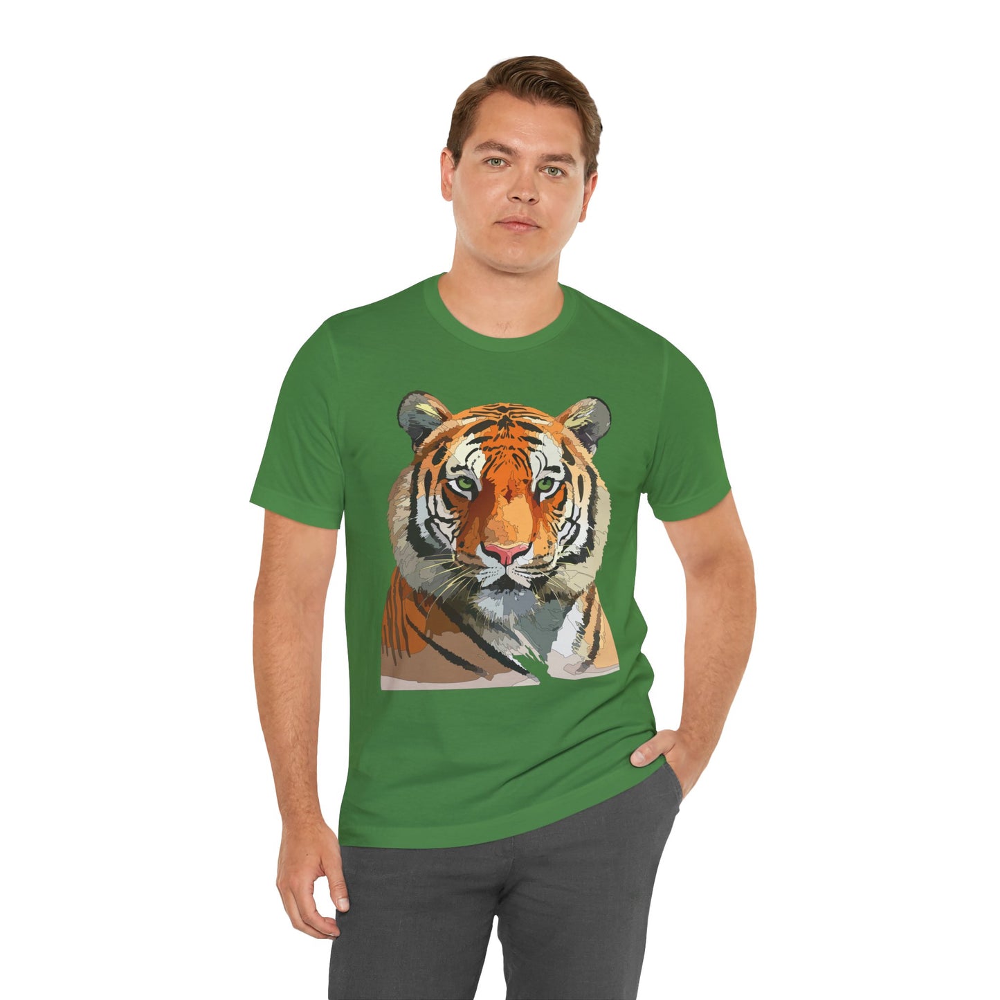 Unisex Animal Shirt, Tee Shirt with Animals, Art Design Tee Shirt, Wild Animals Shirt