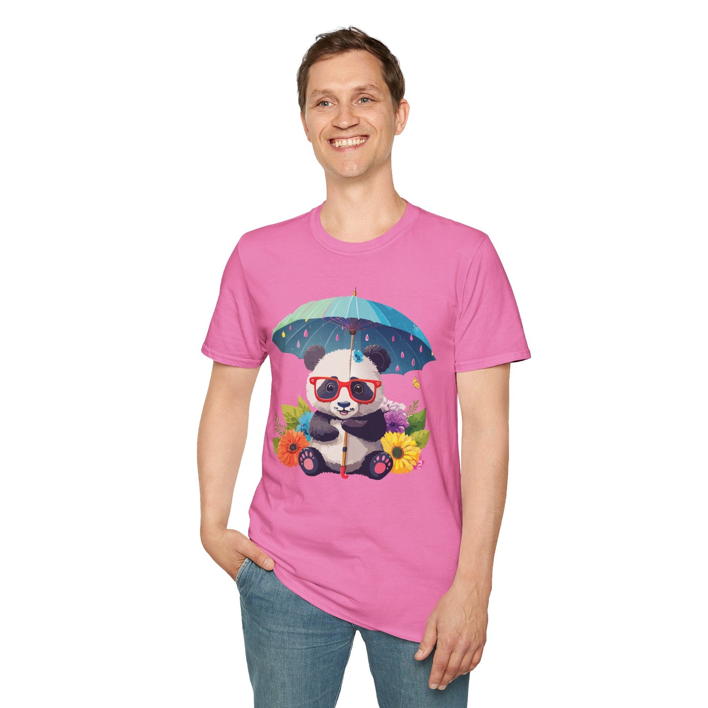 Panda Shirt, T Shirt with Panda, Animal Shirt, Tee Shirt with Animals