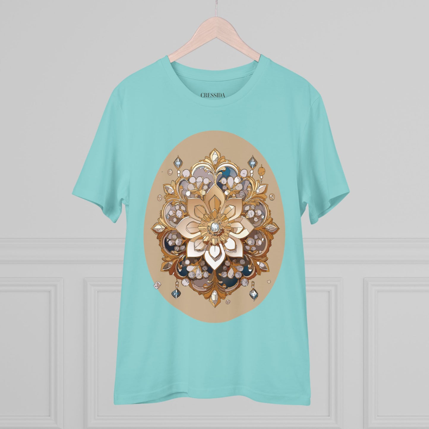 Organic T-shirt with Flower