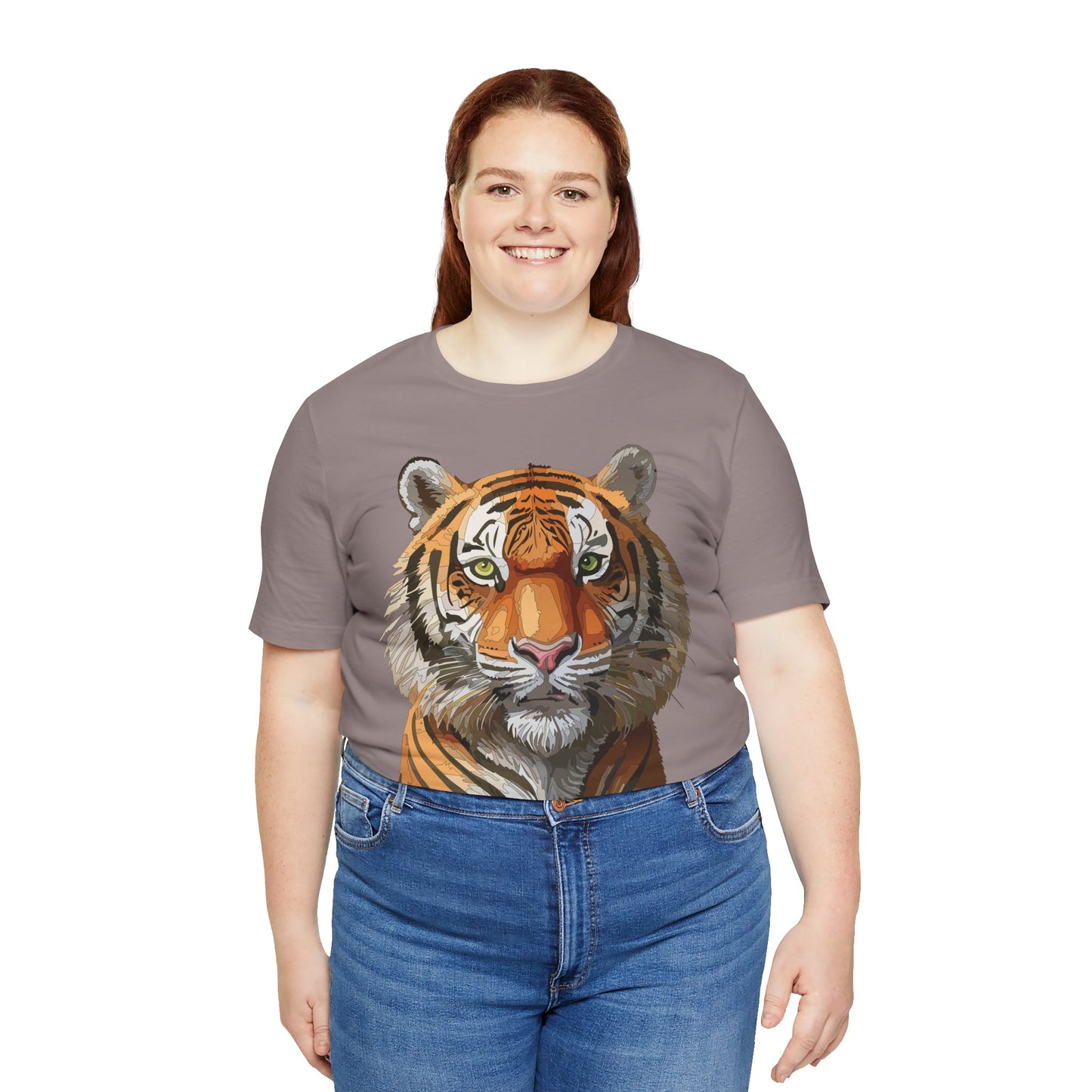 Unisex Animal Shirt, Tee Shirt with Animals, Art Design Tee Shirt, Wild Animals Shirt