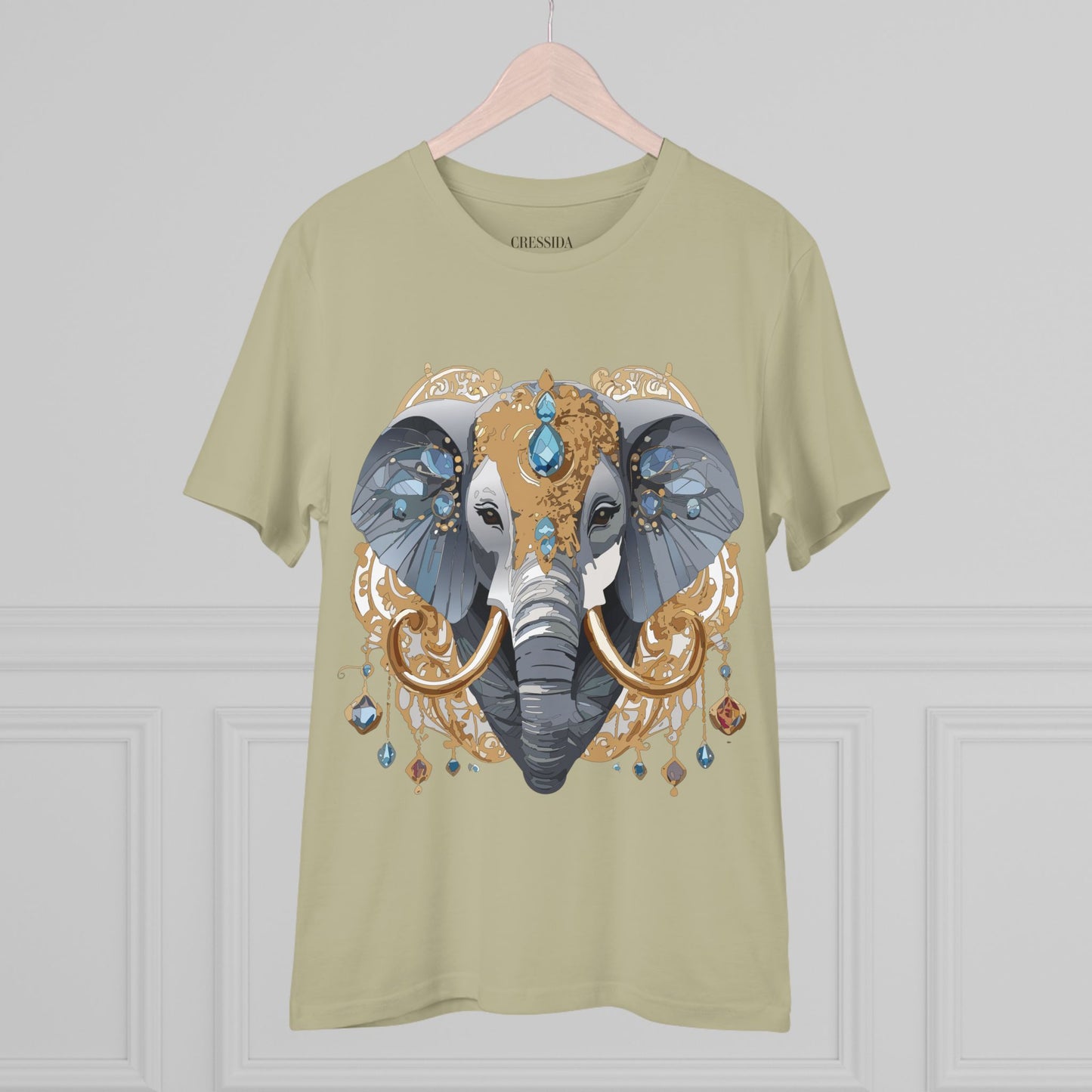 Organic T-shirt with Animals - Elephant