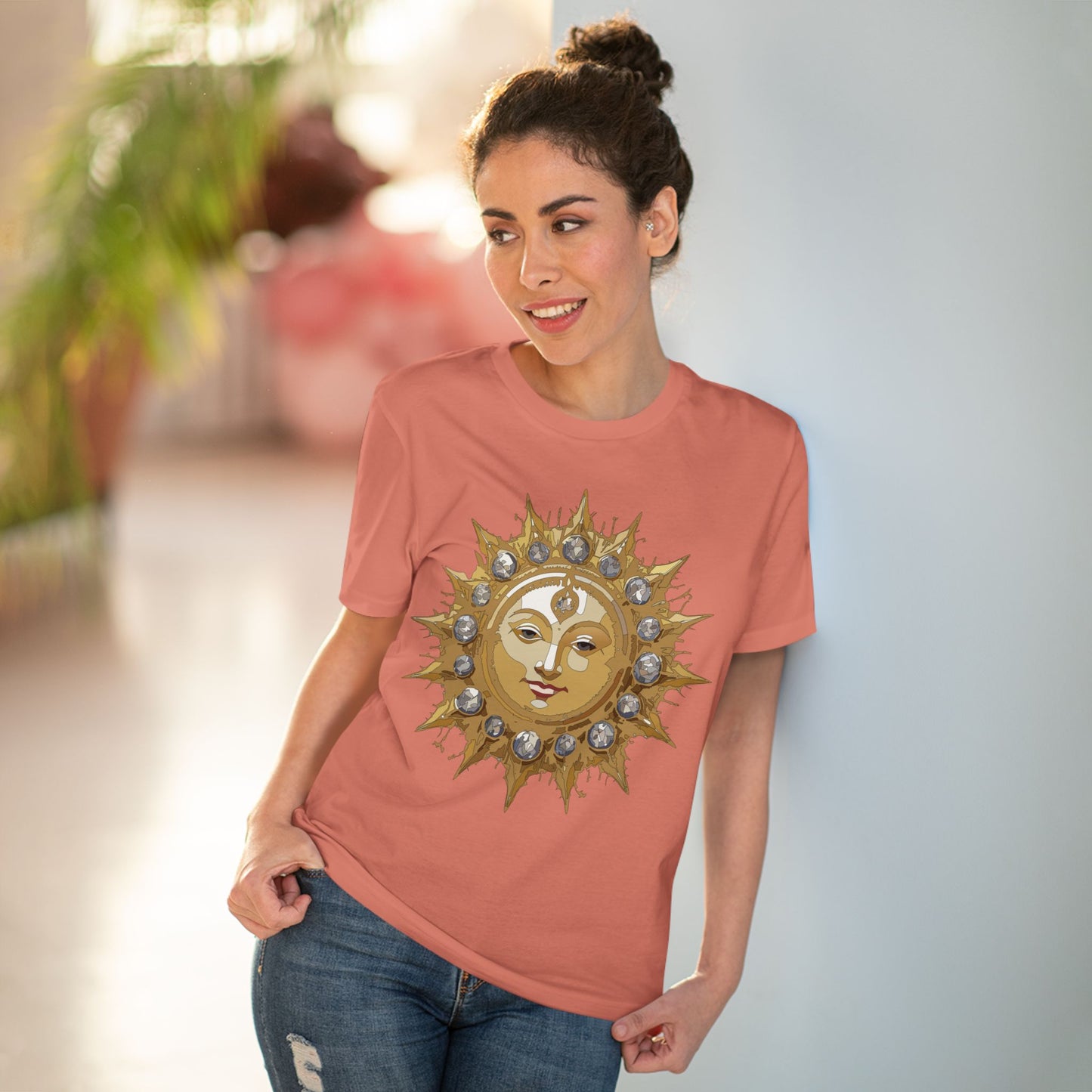 Organic T-shirt with Sun