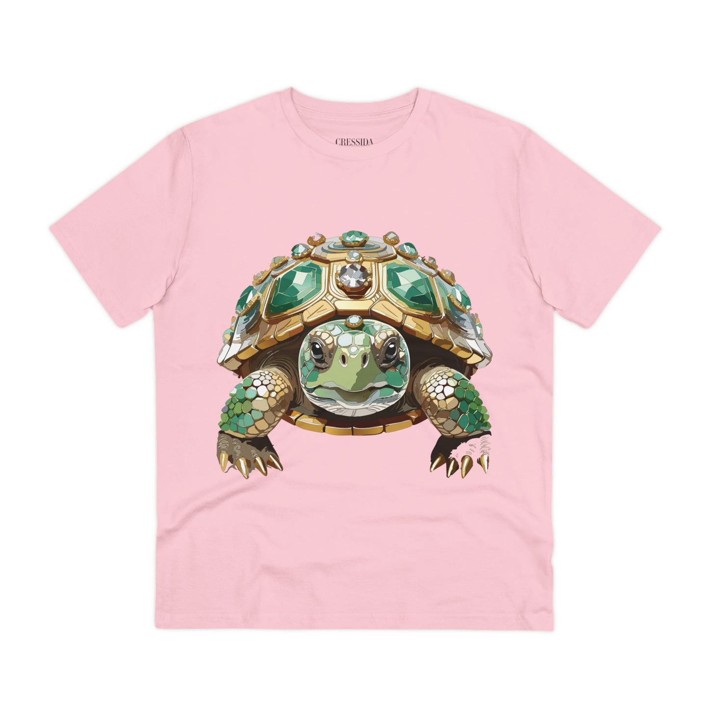 Organic T-shirt with Animals - Turtle