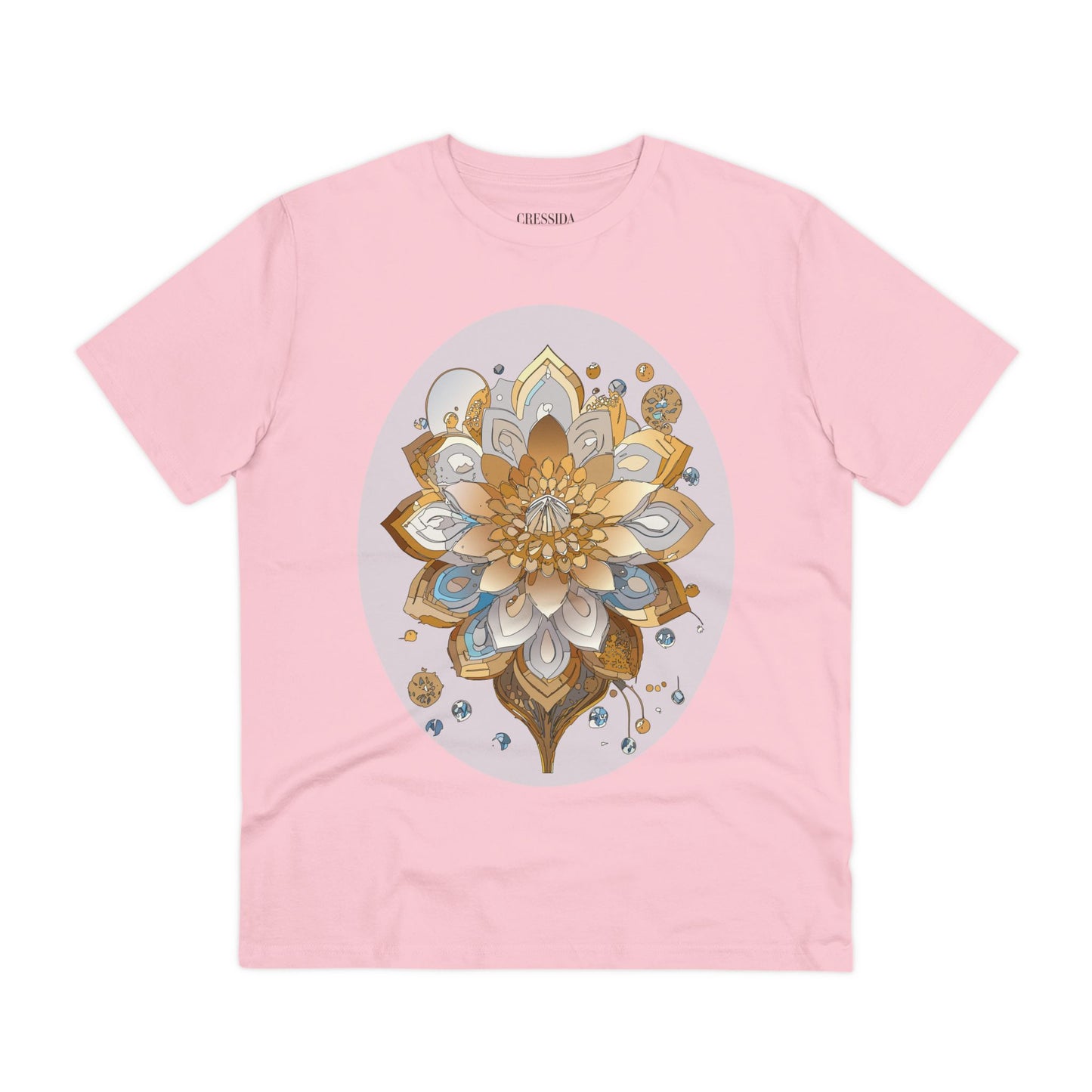 Organic T-shirt with Flower