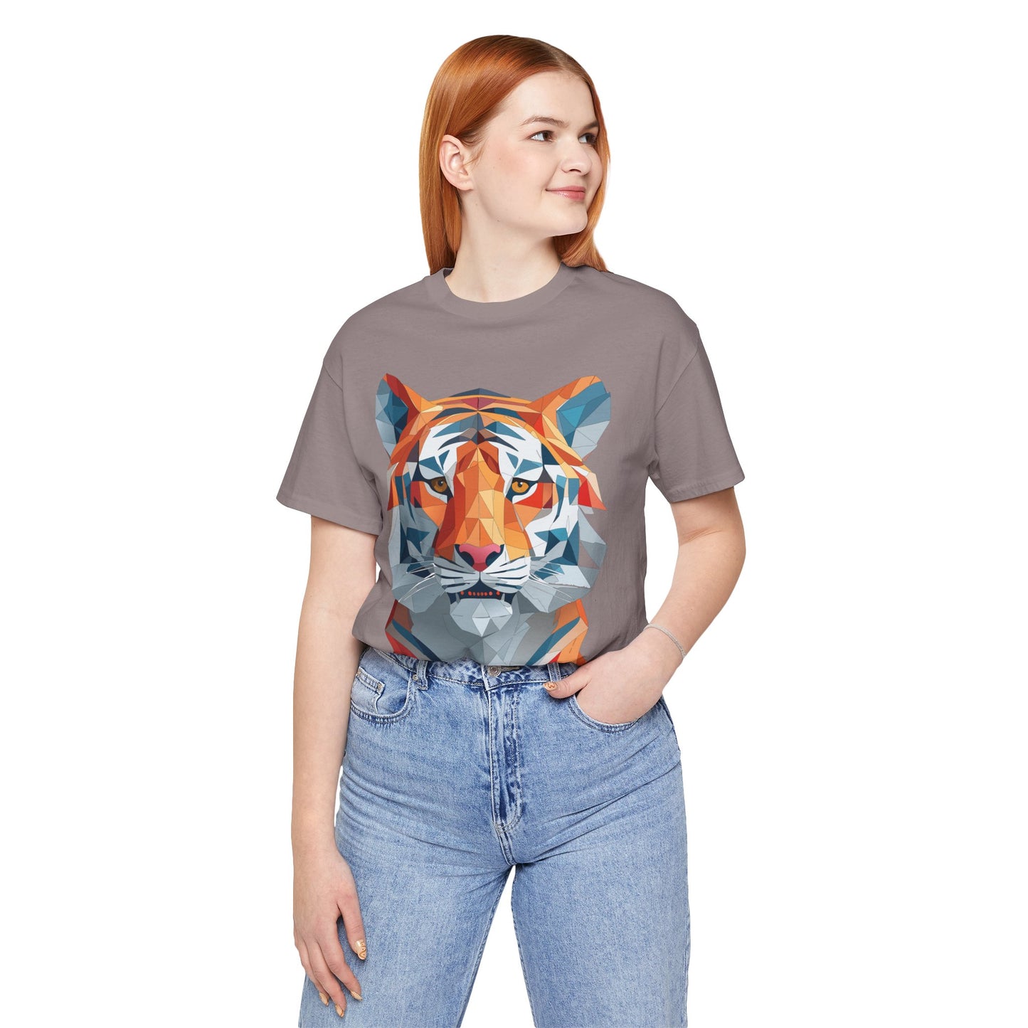 Unisex Animal Shirt, Tee Shirt with Animals, Art Design Tee Shirt, Wild Animals Shirt