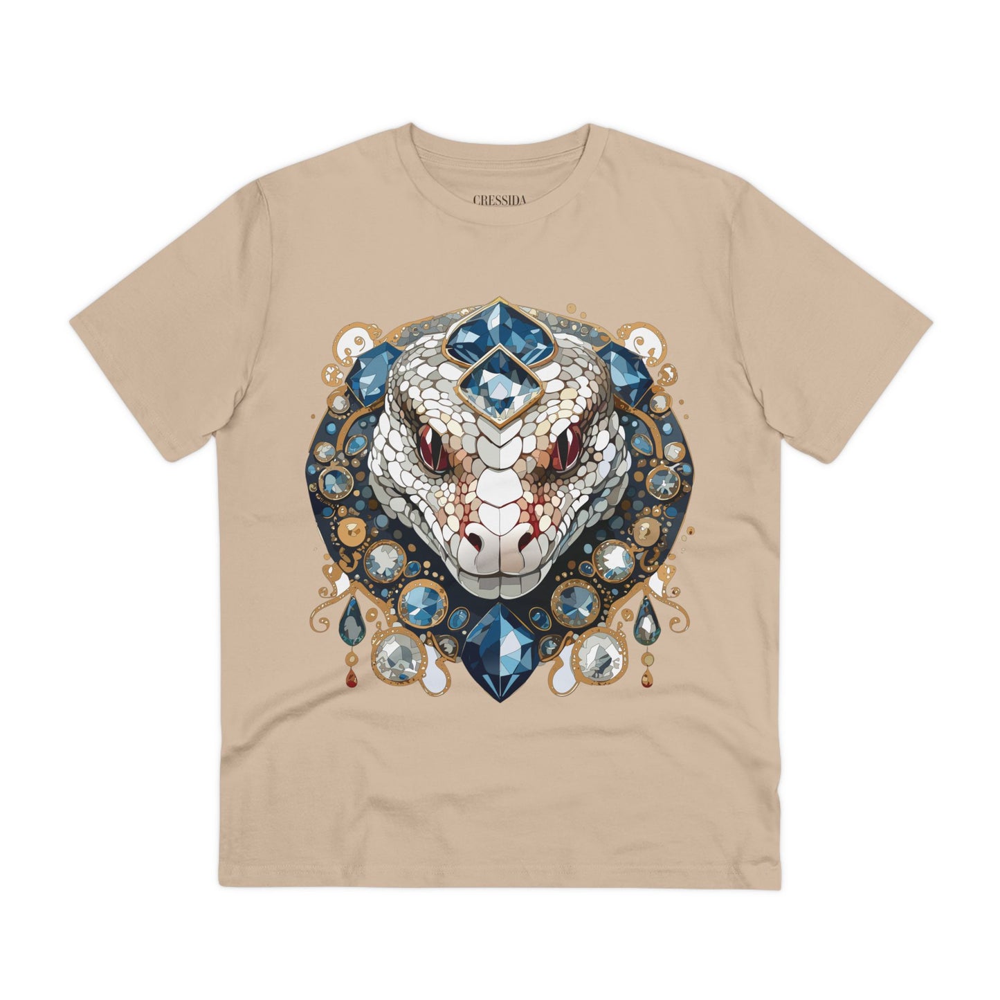 Organic T-shirt with Animals - Python