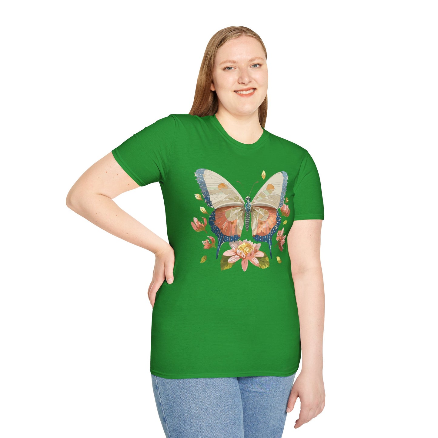 Butterfly Shirt, T Shirt with Butterfly, Monarch Shirt