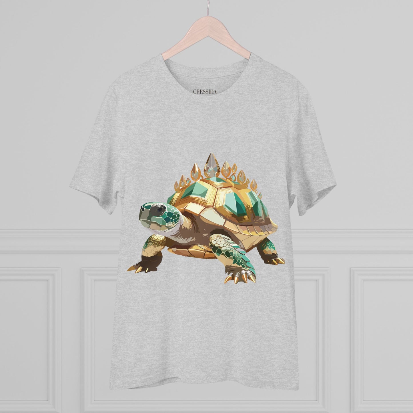 Organic T-shirt with Animals - Turtle