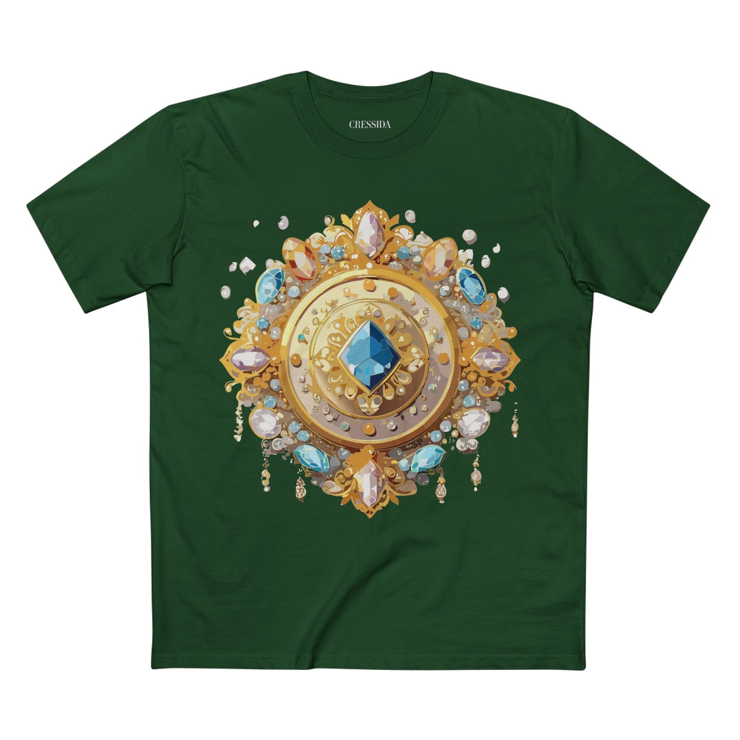 Medallion Shirt, Shirt with Medallion, Tee Shirt with Medal