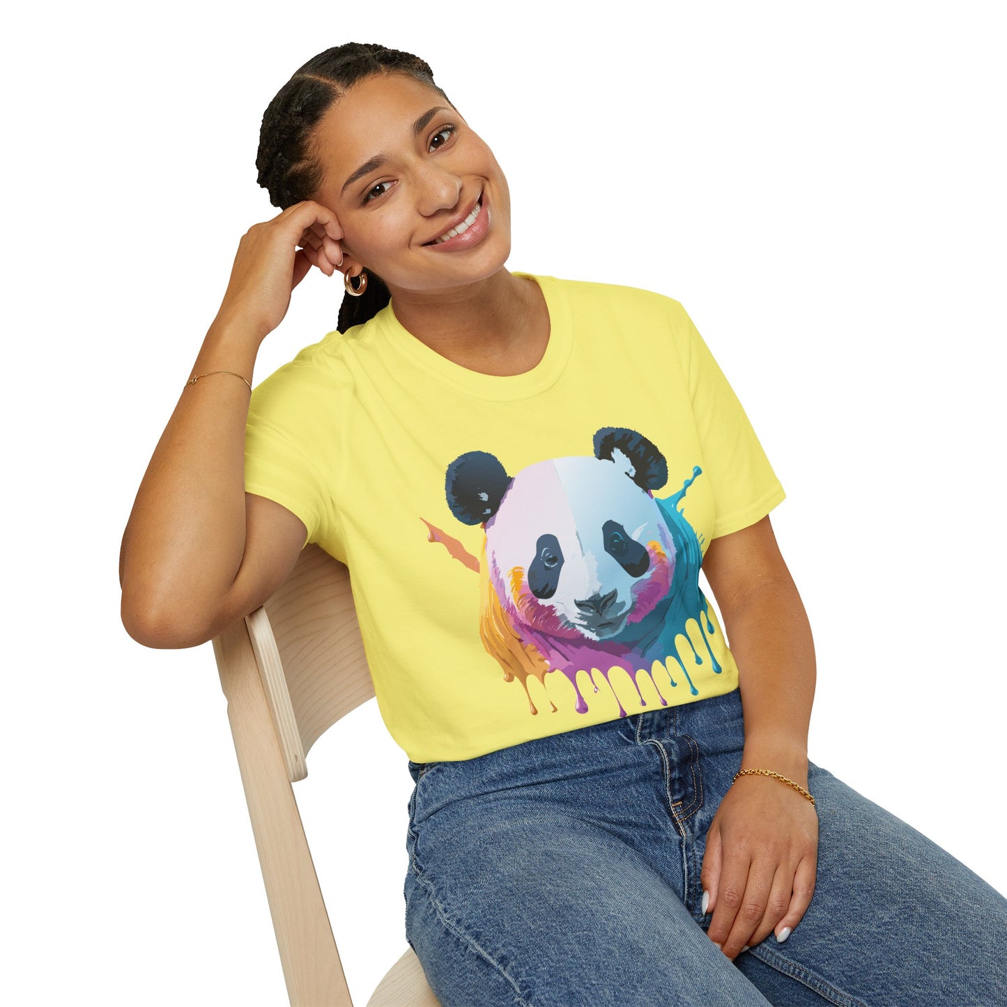 Panda Shirt, T Shirt with Panda, Animal Shirt, Tee Shirt with Animals
