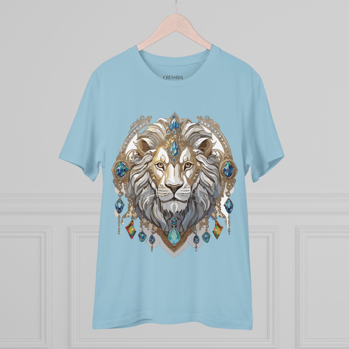 Organic T-shirt with Animals - Lion