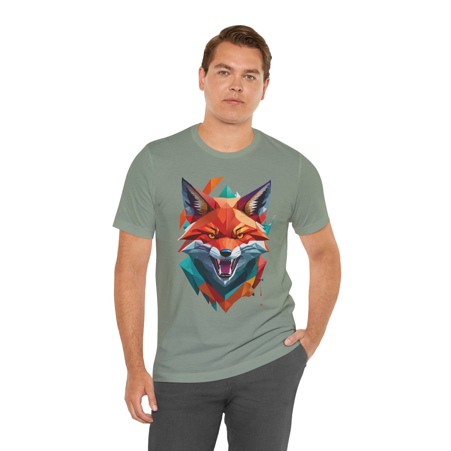 Unisex Animal Shirt, Tee Shirt with Animals, Art Design Tee Shirt, Wild Animals Shirt