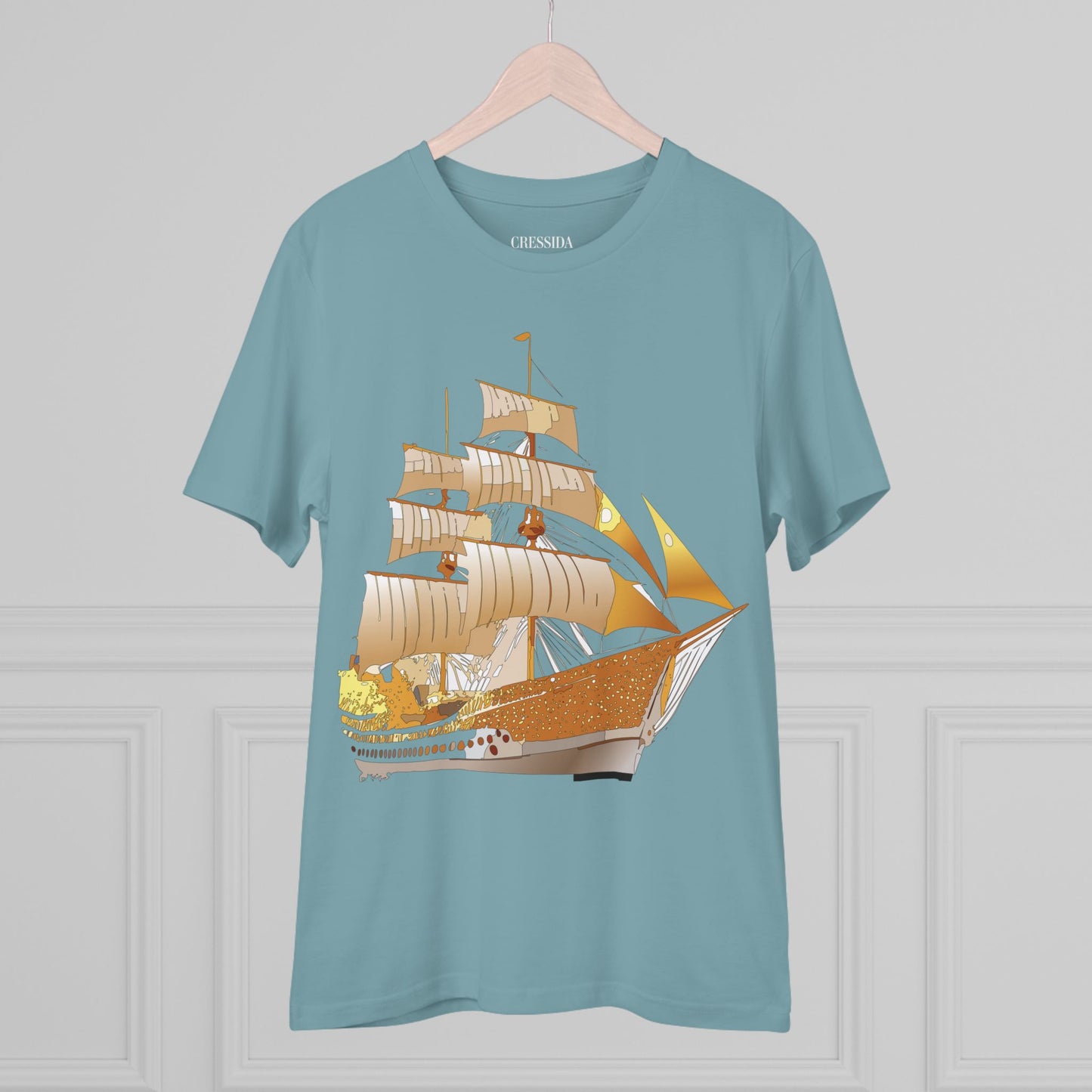 Organic T-shirt with Ship