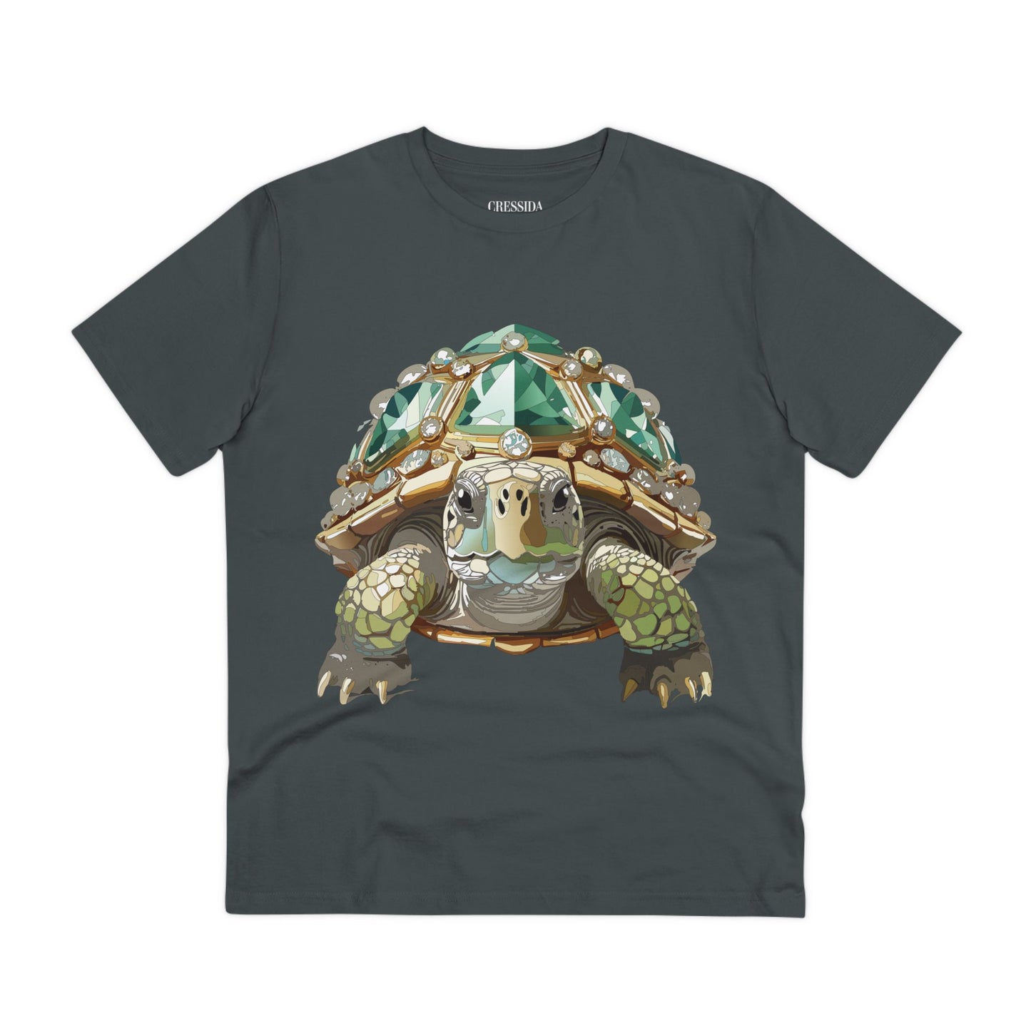 Organic T-shirt with Animals - Turtle