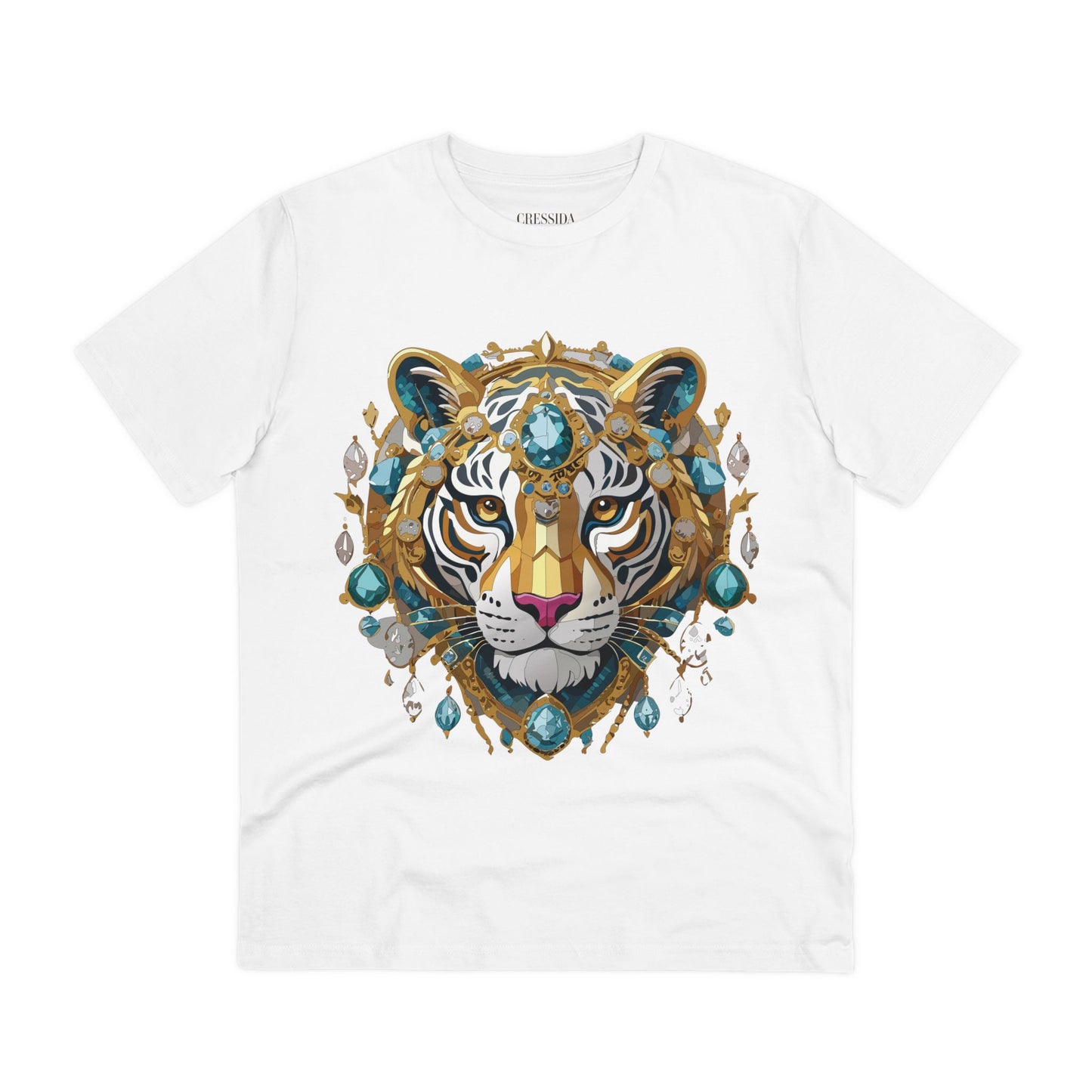 Organic T-shirt with Animals - Tiger