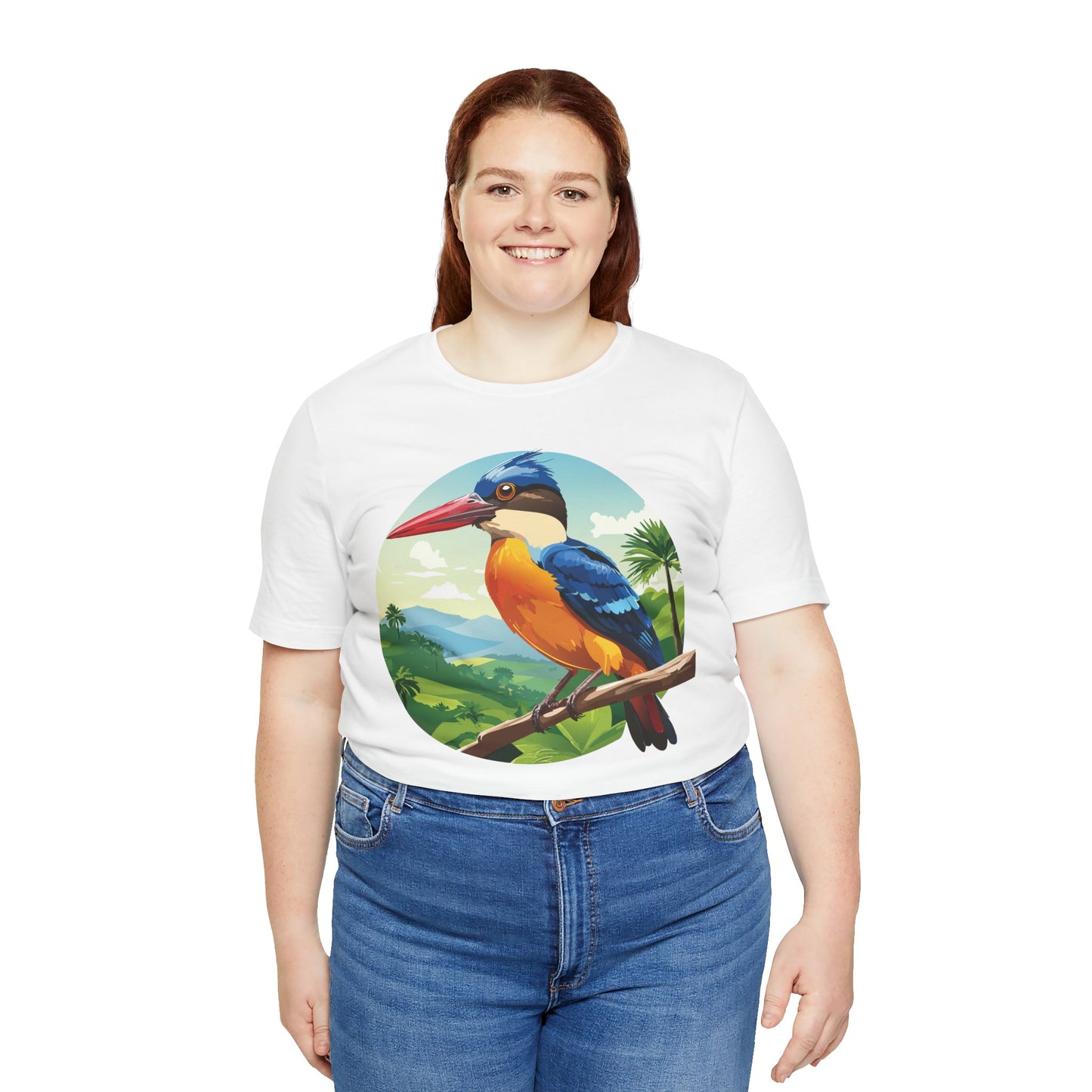 Unisex Animal Shirt, Tee Shirt with Animals, Art Design Tee Shirt, Wild Animals Shirt