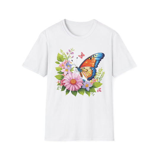 Butterfly Shirt, T Shirt with Butterfly, Monarch Shirt