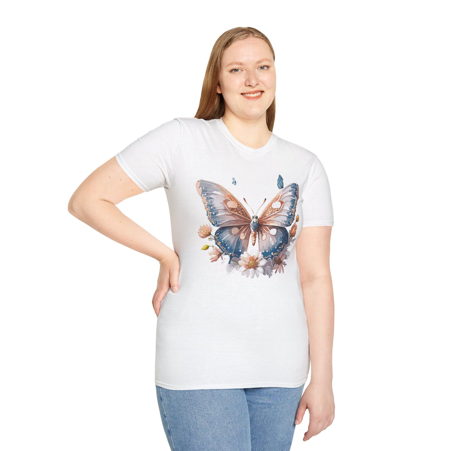 Butterfly Shirt, T Shirt with Butterfly, Monarch Shirt