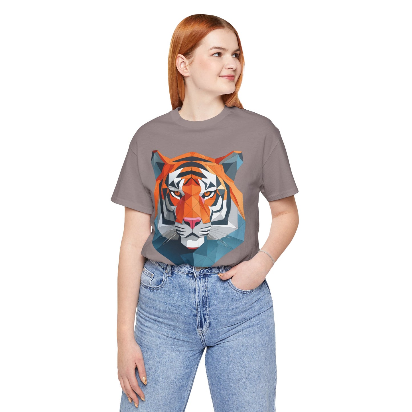 Unisex Animal Shirt, Tee Shirt with Animals, Art Design Tee Shirt, Wild Animals Shirt