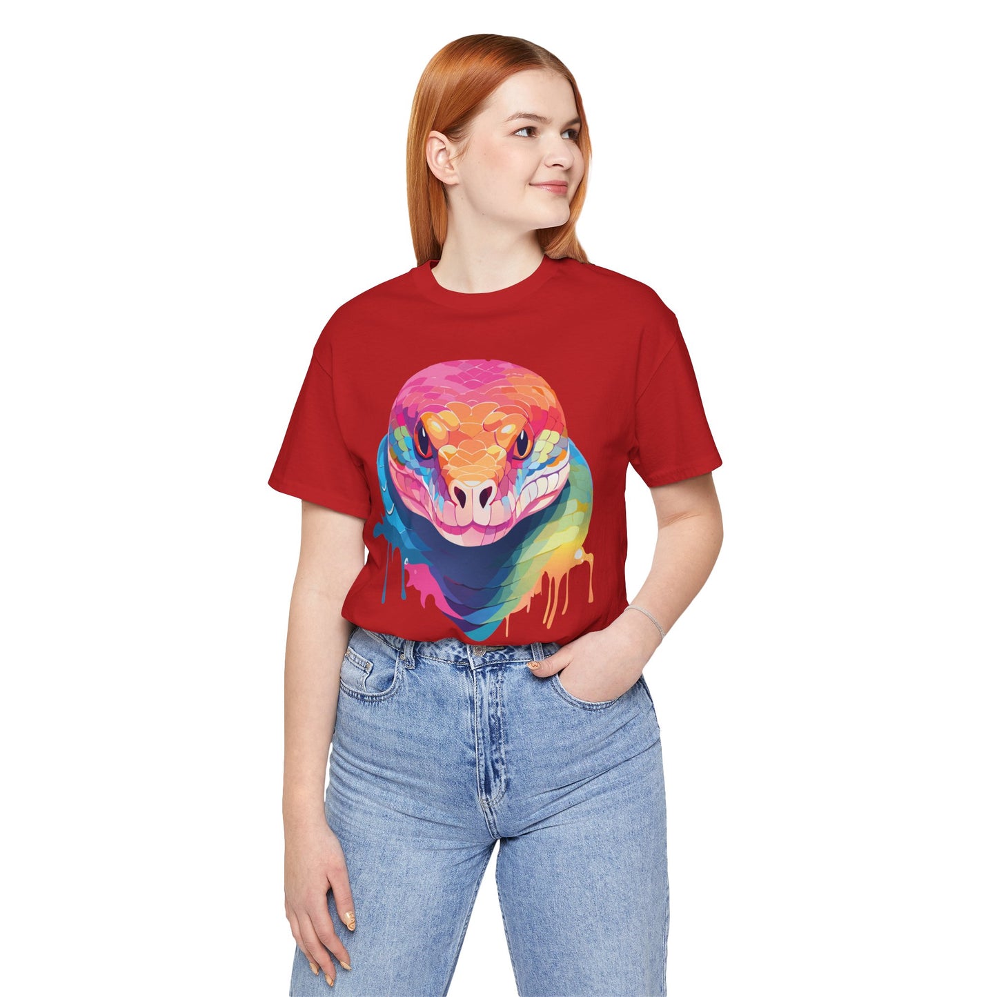 Unisex Animal Shirt, Tee Shirt with Animals, Art Design Tee Shirt, Wild Animals Shirt