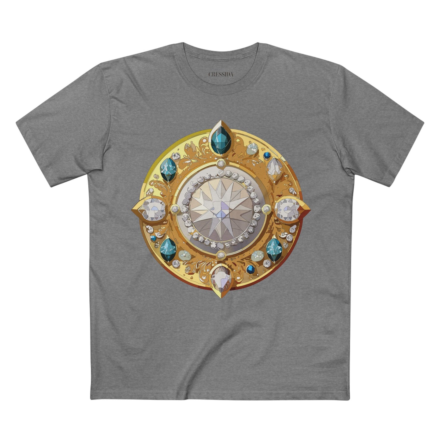 Medallion Shirt, Shirt with Medallion, Tee Shirt with Medal