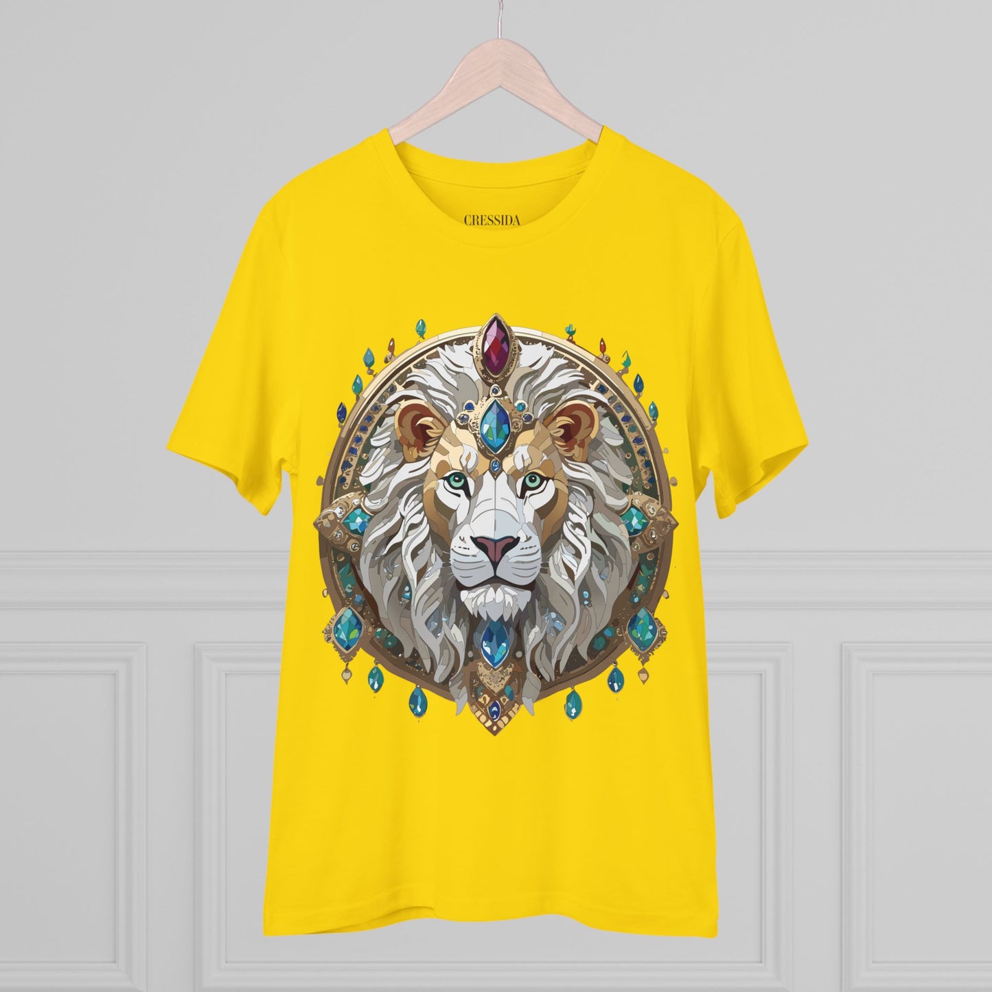 Organic T-shirt with Animals - Lion