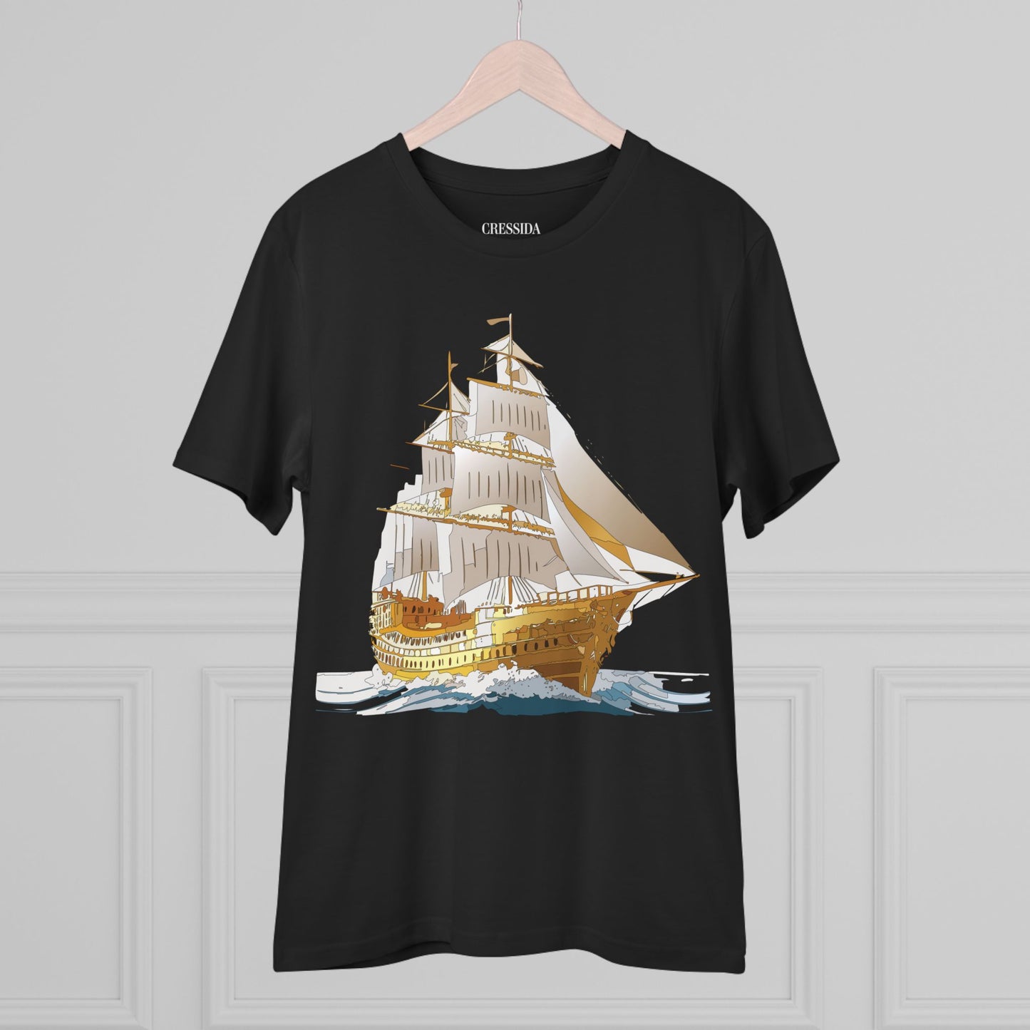 Organic T-shirt with Ship