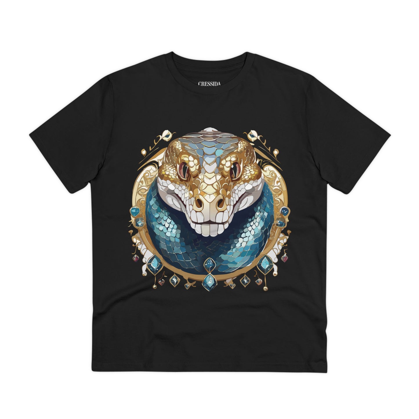 Organic T-shirt with Animals - Python