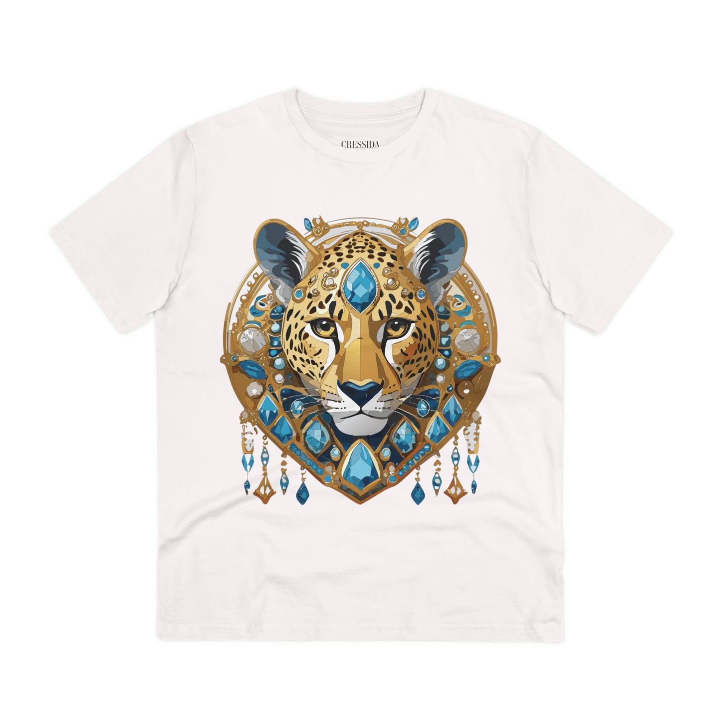 Organic T-shirt with Animals - Cheetah