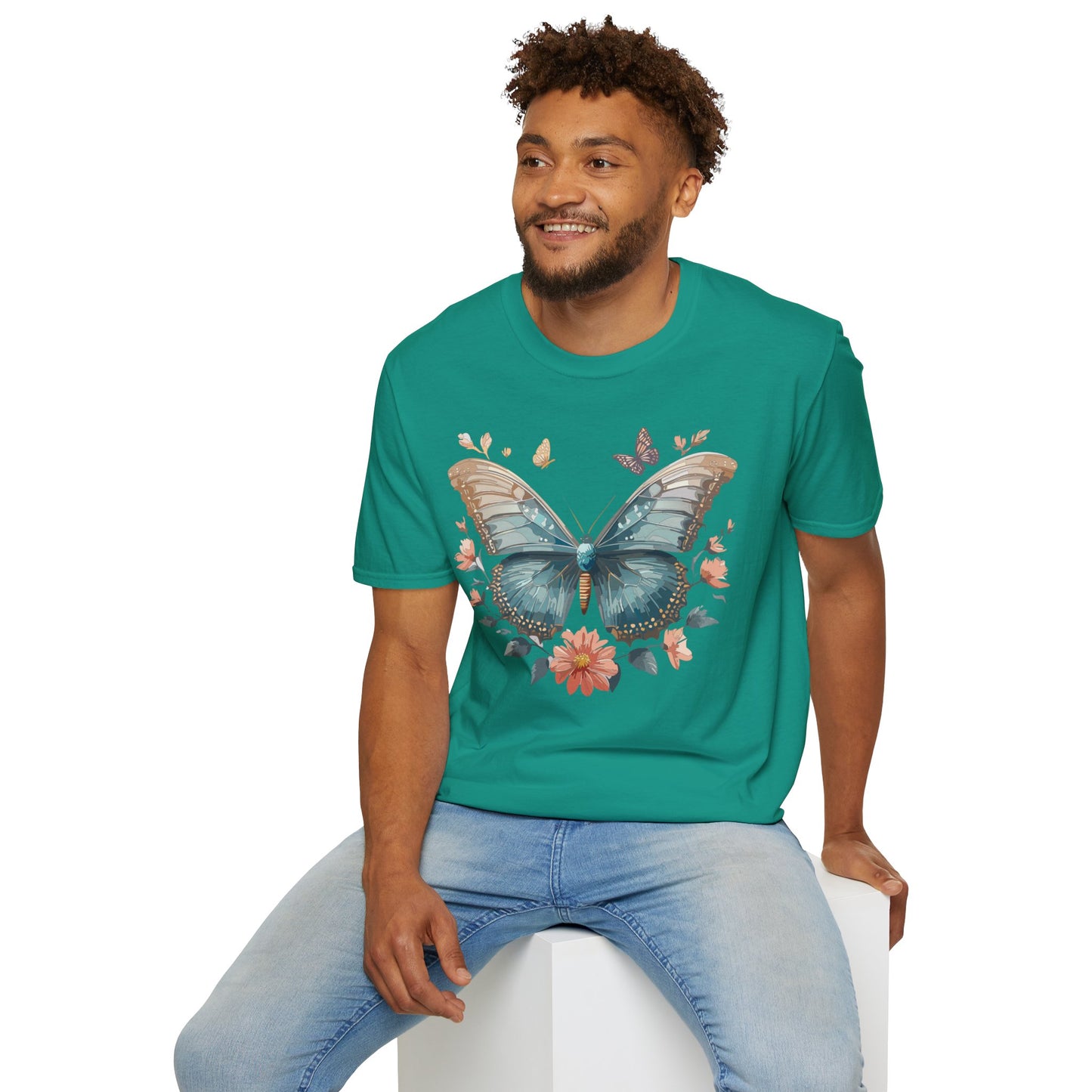 Butterfly Shirt, T Shirt with Butterfly, Monarch Shirt