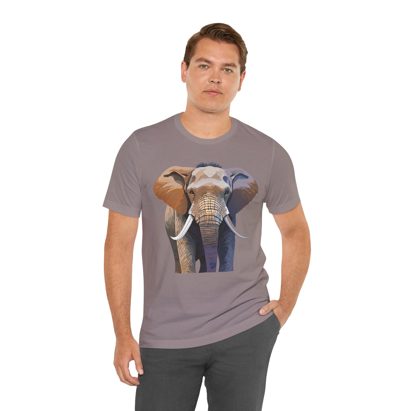 Unisex Animal Shirt, Tee Shirt with Animals, Art Design Tee Shirt, Wild Animals Shirt
