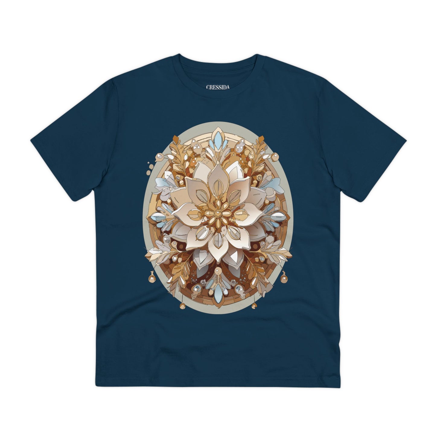 Organic T-shirt with Flower