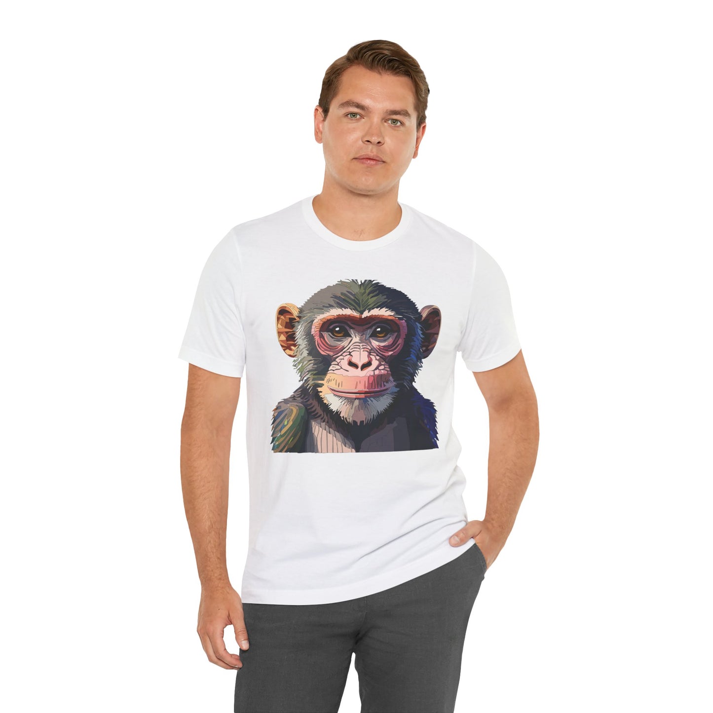 Unisex Animal Shirt, Tee Shirt with Animals, Art Design Tee Shirt, Wild Animals Shirt