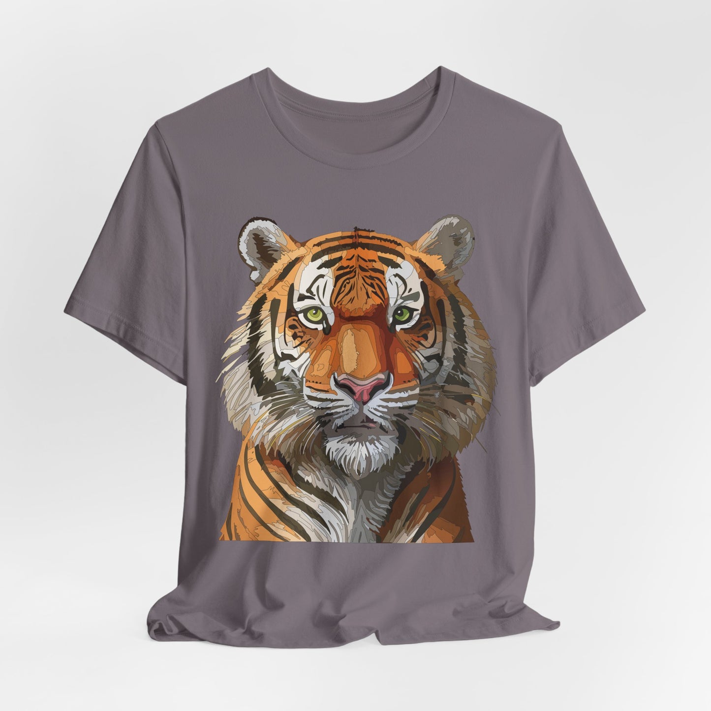 Unisex Animal Shirt, Tee Shirt with Animals, Art Design Tee Shirt, Wild Animals Shirt