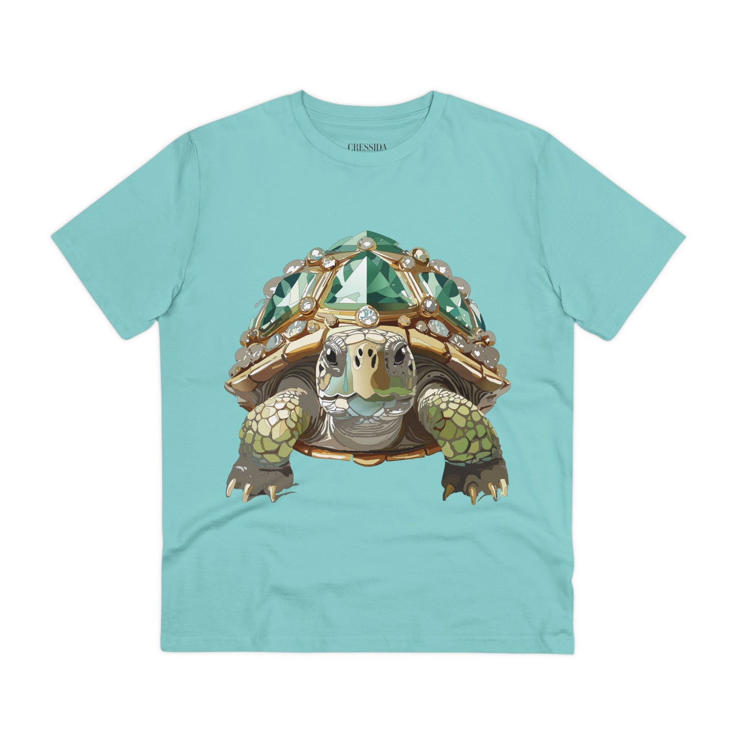 Organic T-shirt with Animals - Turtle