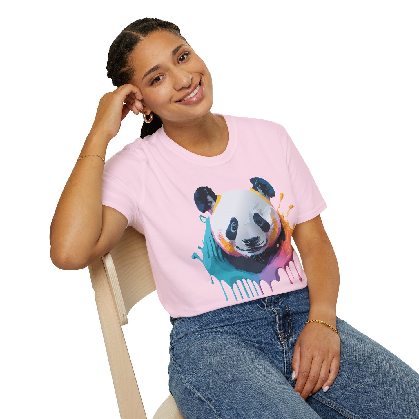 Panda Shirt, T Shirt with Panda, Animal Shirt, Tee Shirt with Animals