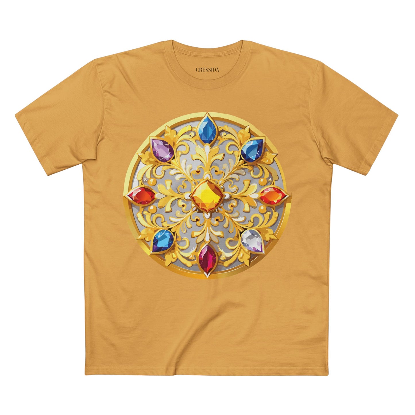 Medallion Shirt, Shirt with Medallion, Tee Shirt with Medal