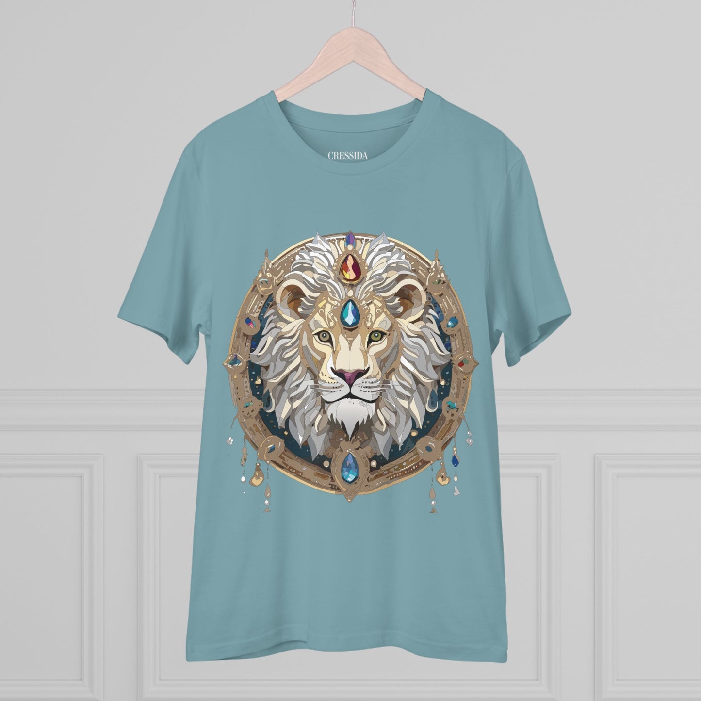 Organic T-shirt with Animals - Lion